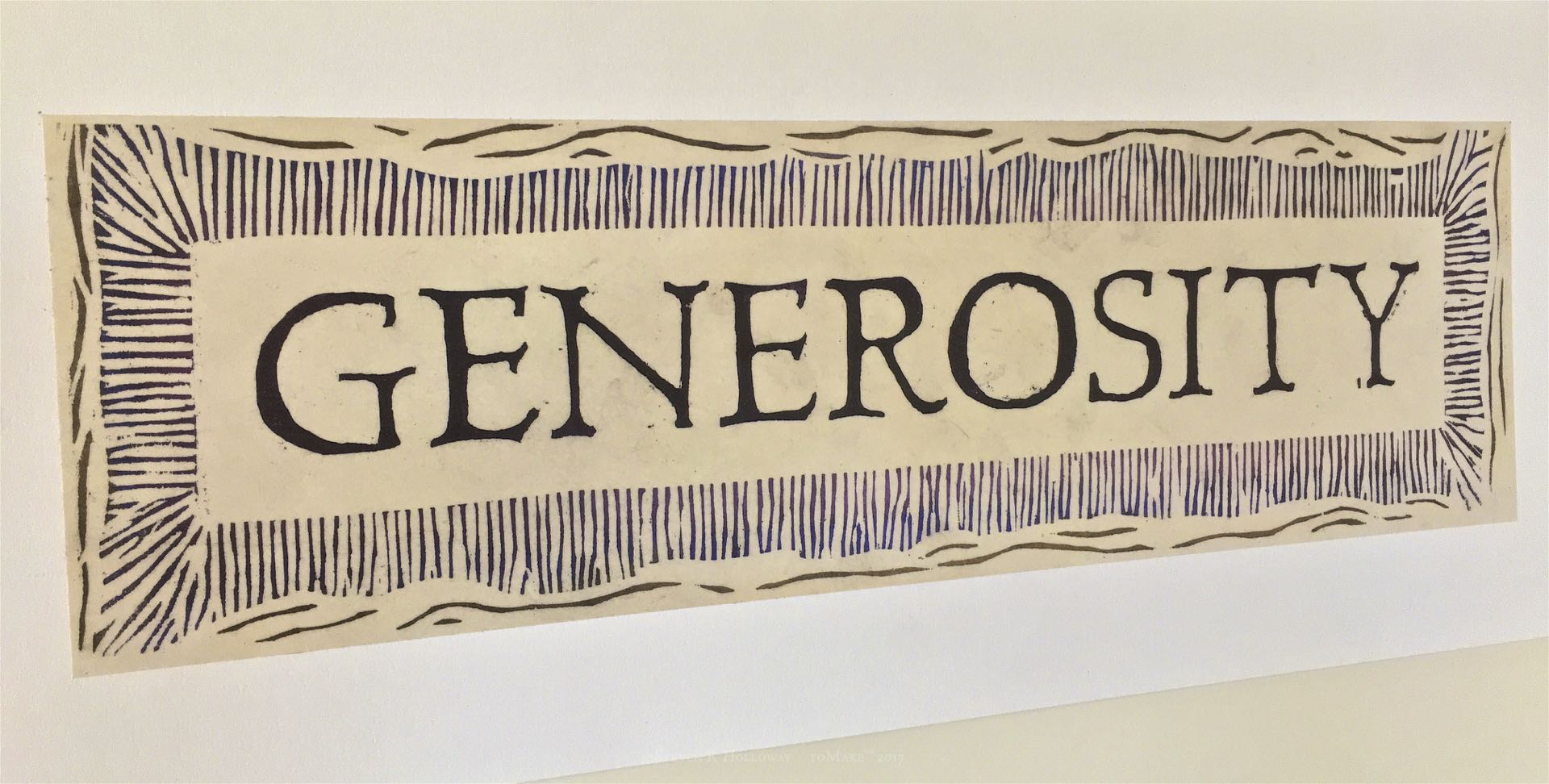 GENEROSITY