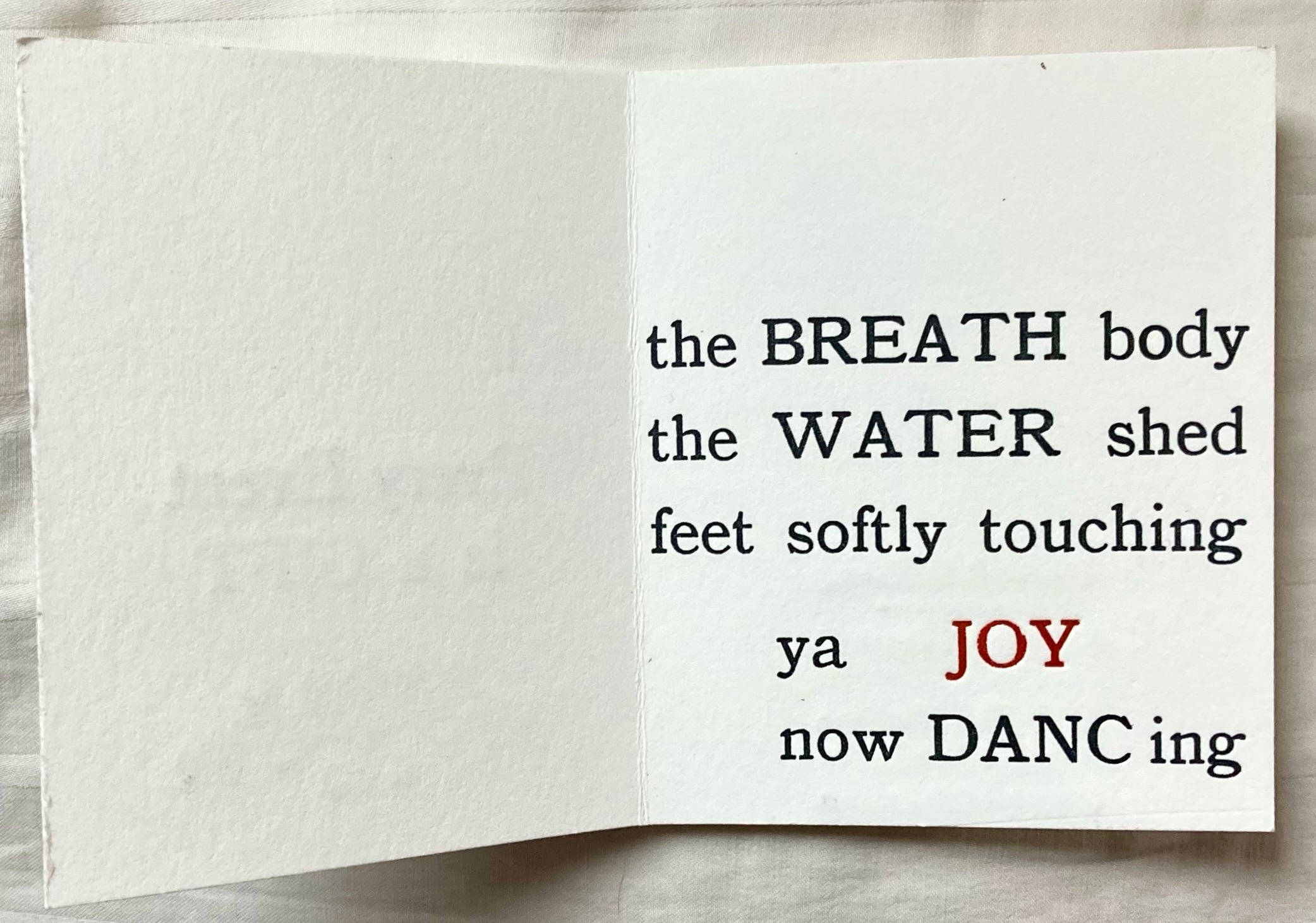 the BREATH body